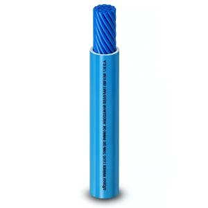 Single Core Stranded Copper AWM Wire 6 AWG, 600V, PVC Insulation Blue 500 ft | Al Fanar