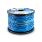 سلك مفرد AWM نحاس مجدول 600 فولت مقاس 1 AWG، عزل PVC أزرق، طول 500 قدم | شركة الفنار