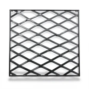 Hot Rolled Black Steel Expanded Metal Mesh Thickness 2.8 mm Width 1.22 m Length 1 m