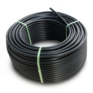 HDPE Plastic Coil Pipe PN 12.5 Bar PE 80 OD 125 mm SDR 11 Black