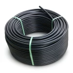 HDPE Coil Pipe Nominal Pressure 12.5 Bar PE 80 OD 140 mm SDR 11 Black