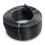 HDPE Plastic Coil Pipe PN 12.5 Bar PE 80 OD 160 mm SDR 11 Black