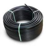 HDPE Plastic Coil Pipe PN 16 Bar PE 80 OD 20 mm SDR 9 Black