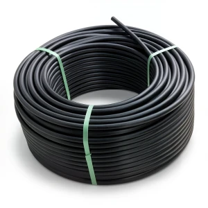 لفة أنابيب HDPE ضغط 16 بار PE 80 قطر خارجي 40 مم SDR 9 لون أسود