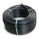 HDPE Plastic Coil Pipe PN 16 Bar PE 80 50 mm SDR 9 Black