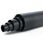 HDPE Pipe PN 6 Bar PE 80 Outside Diameter 225 mm SDR 22 Black