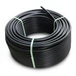 HDPE Plastic Coil Pipe PN 16 Bar PE 80 OD 110 mm SDR 9 Black