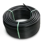 HDPE Plastic Coil Pipe PN 16 Bar PE 80 OD 140 mm SDR 9 Black