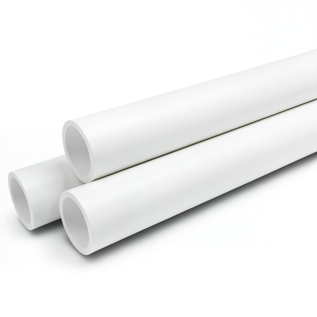 UPVC Pipes Schedule 40 ½ inch Thickness 2.8 mm White