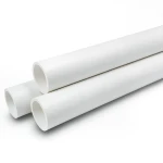 UPVC Pipes Schedule 40 Size 1 inch Thickness 3.4 mm White