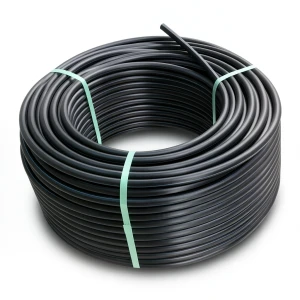لفة أنابيب HDPE ضغط 6 بار PE 80 قطر خارجي 40 مم SDR 22 لون أسود