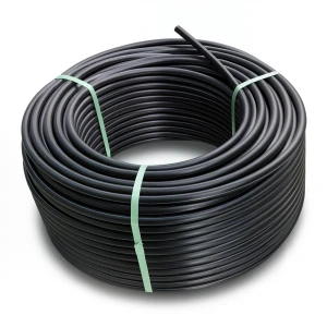 لفة أنابيب بلاستيك HDPE ضغط 12.5 بار PE 80 قطر خارجي 40 مم SDR 11 لون أسود