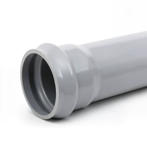 UPVC Pipe Nominal Pressure 6 Bar Outside Diameter 225 mm Thickness 6.6 mm Grey Color