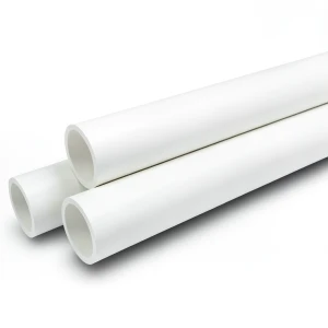 مواسير UPVC جدول 40 مقاس 2 إنش سمك 3.9 مم لون أبيض