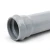 UPVC Plastic Pipe 6 Bar Pressure 250 mm OD 7.3 mm Thickness Gray - Image 1