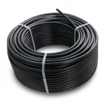لفة أنابيب HDPE ضغط 12.5 بار PE 80 قطر خارجي 63 مم SDR 11 لون أسود