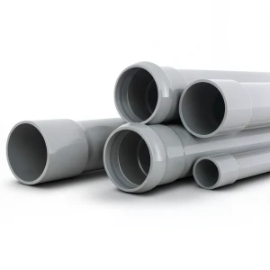 UPVC Pipes Schedule 80 Size 1 inch Thickness 4.6 mm Gray