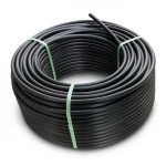 لفة أنابيب بلاستيك HDPE ضغط 12.5 بار PE 80 قطر خارجي 90 مم SDR 11 لون أسود
