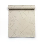 Modern Wallpaper 10 m x 0.53 m Beige, Model 18370