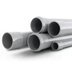 UPVC Pipes Schedule 80 Size 2 inch Thickness 5.5 mm Gray