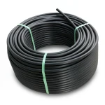 لفة أنابيب بلاستيك HDPE ضغط 12.5 بار PE 80 قطر خارجي 125 مم SDR 11 لون أسود