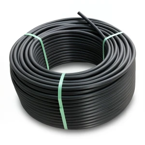 HDPE Plastic Coil Pipe PN 12.5 Bar PE 80 OD 125 mm SDR 11 Black