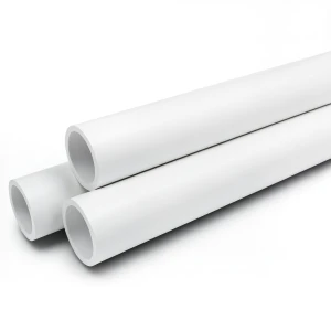 مواسير UPVC جدول 40 مقاس 8 إنش سمك 8.2 مم لون أبيض