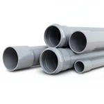 UPVC Pipes Plasco Schedule 80 Size 8 inch Thickness 12.7 mm Gray