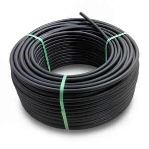 HDPE Plastic Coil Pipe PN 16 Bar PE 80 50 mm SDR 9 Black