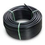 HDPE Plastic Coil Pipe PN 16 Bar PE 80 75 mm SDR 9 Black