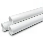 UPVC Pipes Schedule 40 Size 1 inch Thickness 3.4 mm White