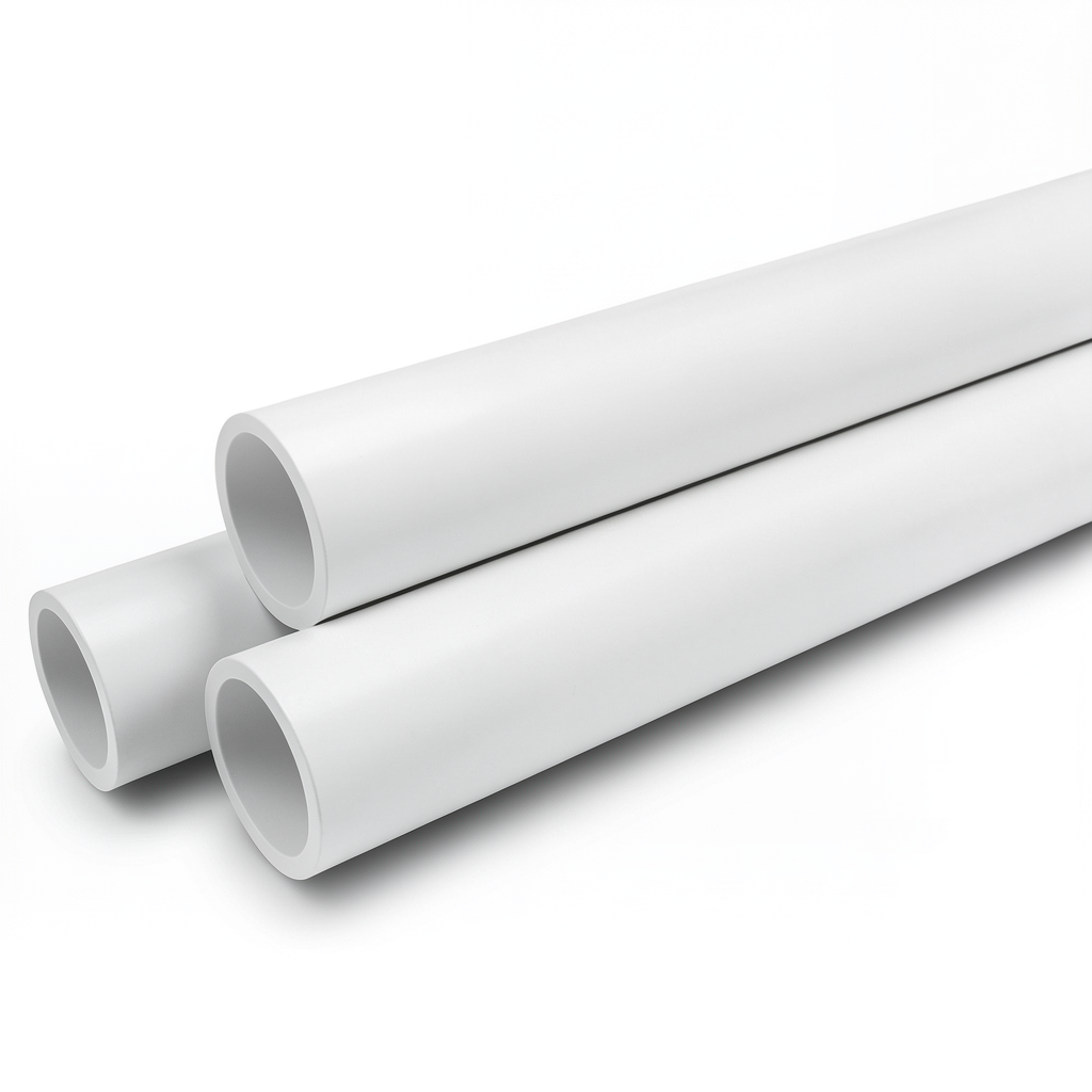 UPVC Pipes Plasco Schedule 40 Size 1¼ inch Thickness 3.6 mm White