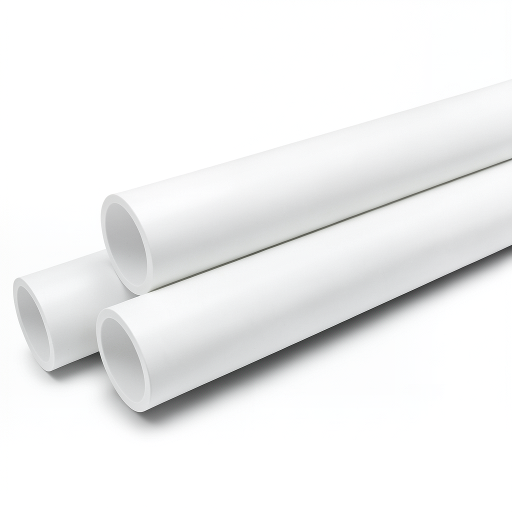 مواسير UPVC بلاسكو جدول 40 مقاس ½ 1 إنش سمك 3.7 مم لون أبيض