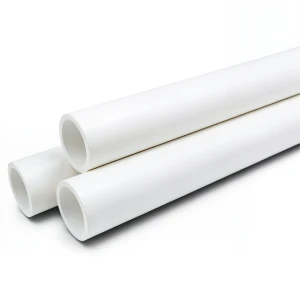 مواسير UPVC جدول 40 مقاس 4 إنش سمك 6.0 مم لون أبيض