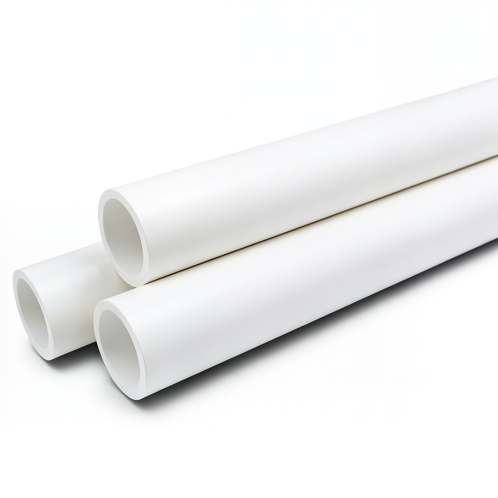 UPVC Pipes Schedule 40 Size 4 inch Thickness 6.0 mm White
