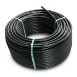HDPE Plastic Coil Pipe PN 6 Bar PE 80 Outside Diameter 63 mm SDR 22 Black