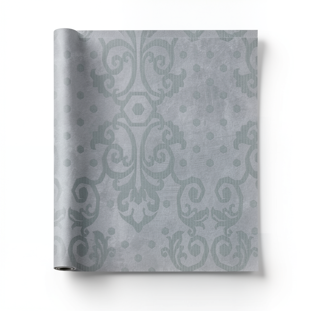 Italian Wall Decoration 10m x 0.73m Grey, Model 44818