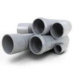 UPVC Pipes Schedule 80 Size 3 inch Thickness 7.9 mm Gray