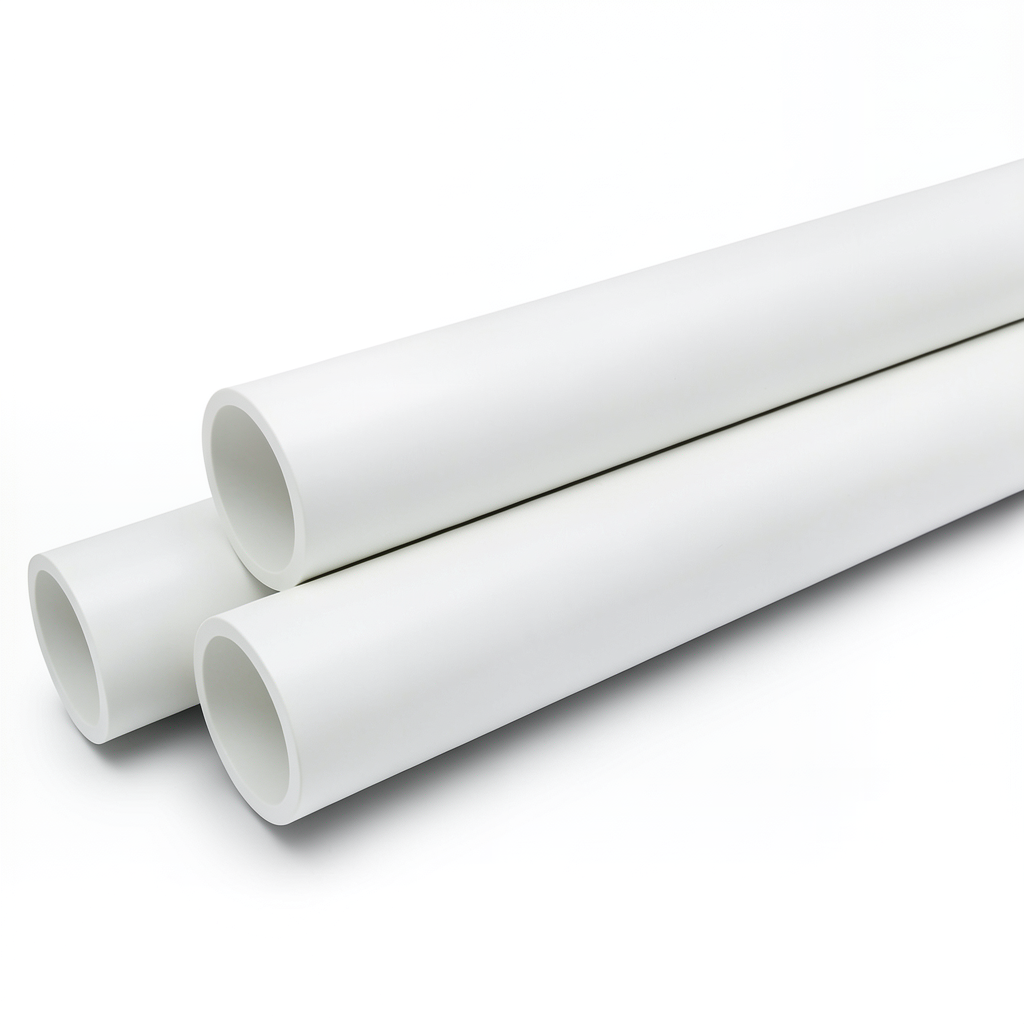 UPVC Pipes Schedule 40 Size 6 inch Thickness 7.1 mm White