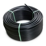 HDPE Plastic Coil Pipe PN 6 Bar PE 80 125 mm SDR 22 Black