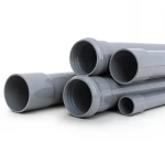 UPVC Pipes Schedule 80 ½ inch Thickness 3.7 mm Gray