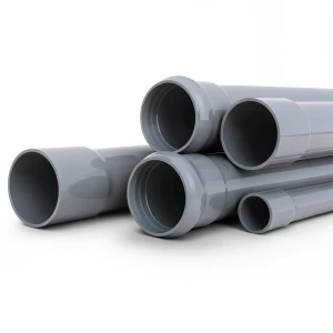 UPVC Pipes Schedule 80 ½ inch Thickness 3.7 mm Gray