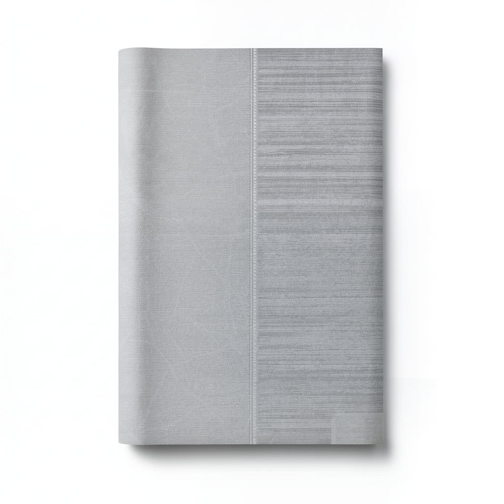 Italian Wallpaper Gray Color Striped Design, Size 10mx0.73m, Model 125034