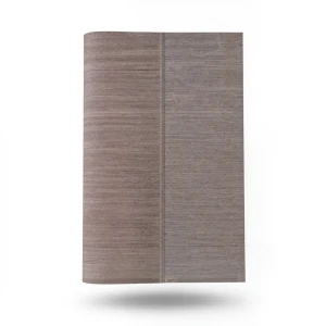 ورق حائط ايطالي لون بني تصميم مقلم، مقاس 10 م×0.73 م، موديل 125036