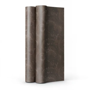 Dutch Patterned Wallpaper 10 m x 0.53 m Brown, Model 18384