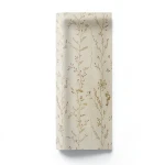 Wall Decoration Leaf-Patterned Design 10m x 0.53m Beige, Model 221340