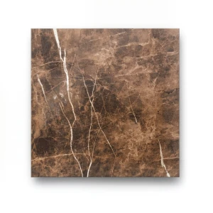 Porcelain Floor Tiles 10 mm Thickness, 60x60 cm Size, Emperador Color, Amore Design