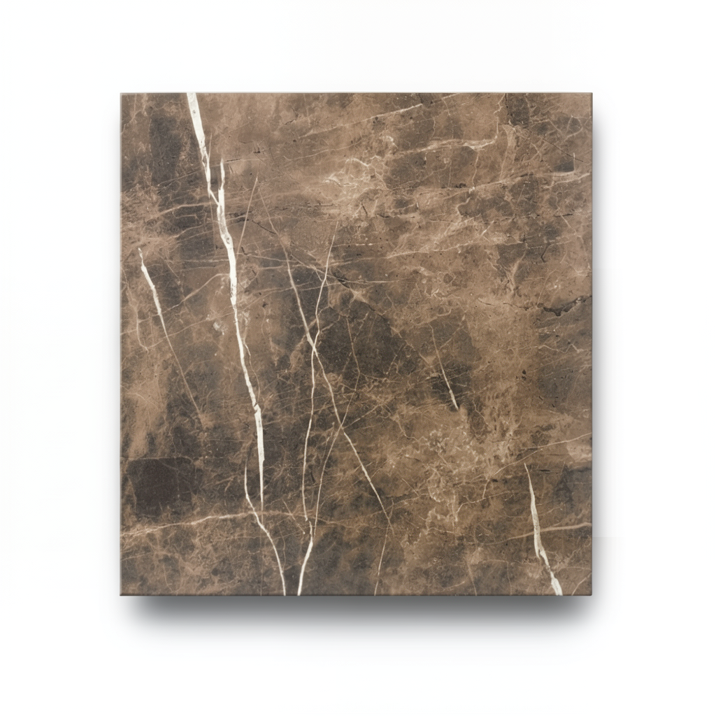 Porcelain Floors Thickness 10 mm, Size 60x30 cm, Emperador Color, Amore Design