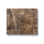 Porcelain Floor Tiles 12 mm Thickness, 120x60 cm Size, Emperador Color, Amore Design