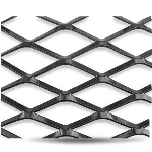 Hot Rolled Black Steel Expanded Metal Mesh Thickness 6 mm Width 1.22 m Length 3 m